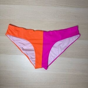 Victoria’s Secret The Cheeky Hipster Colorblock Bikini Bottoms Size Large